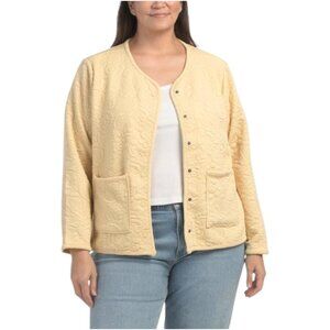 ONQUE Plus Jacquard Jacket